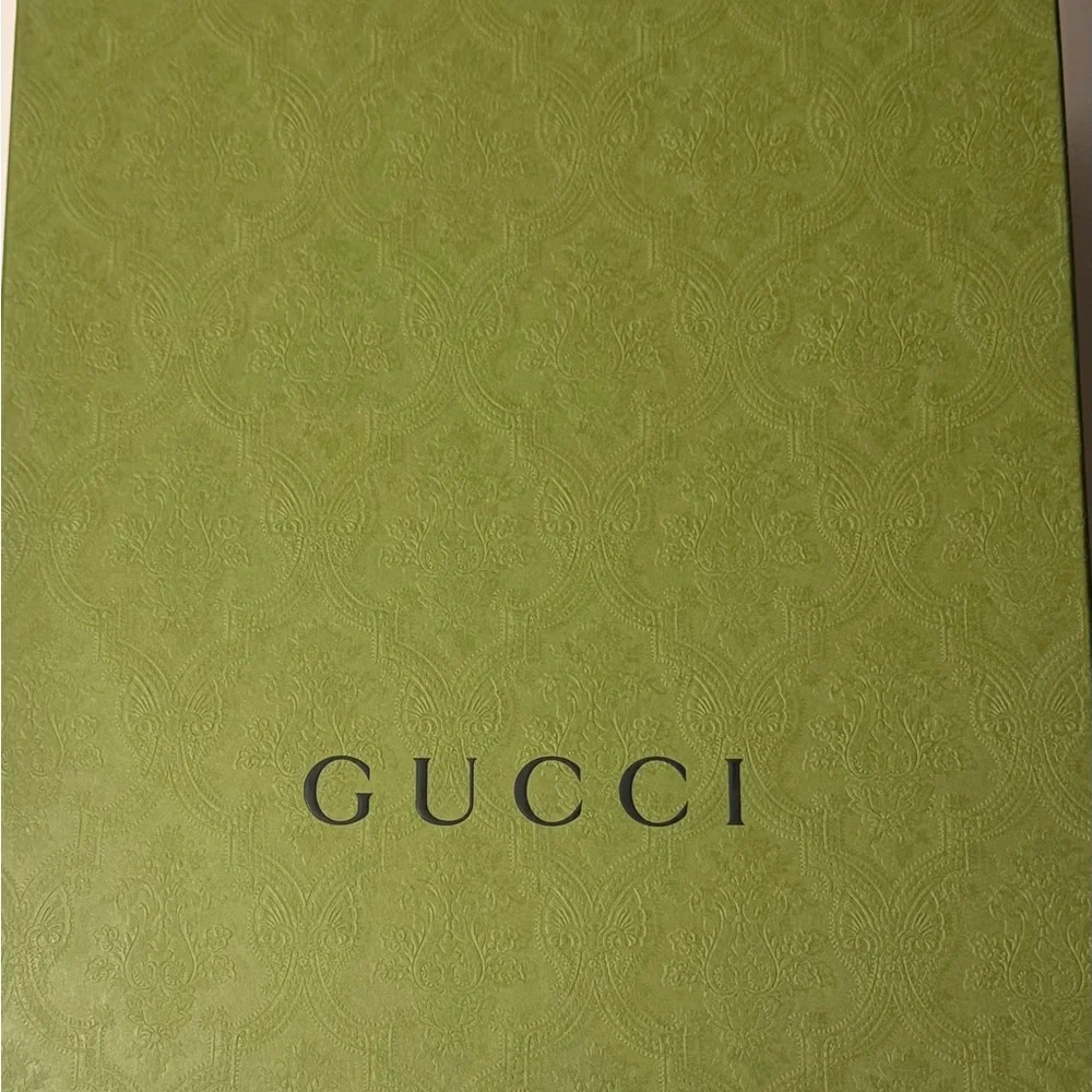 Gucci Double GG Canvas & Leather Combat Boots - Picture 6 of 7